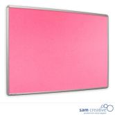 Tableau d’affichage Pro rose bonbon 120x240 cm