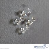 Set de punaises transparentes  40pcs.