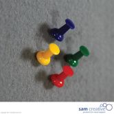 Set de punaises en couleurs  40pcs.