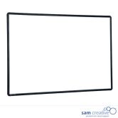 Tableau blanc Pro magnétique 60x120 cm
 cadre noir