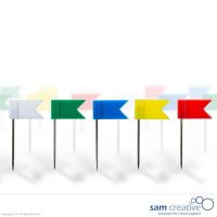 Drapeaux colorés 30pcs.