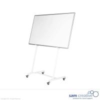 Piétement universel mobile blanc moyen