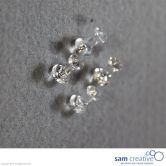 Set de punaises transparentes  40pcs.
